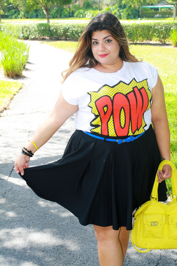 Comic inspired fashion trend