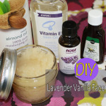 DIY Lavender Vanilla Face Scrub