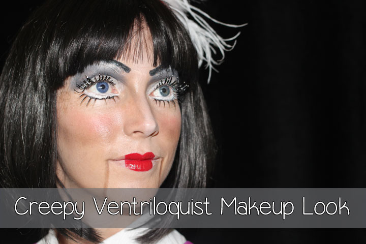 Creepy Ventriloquist Makeup Look Pretty In Pigment
