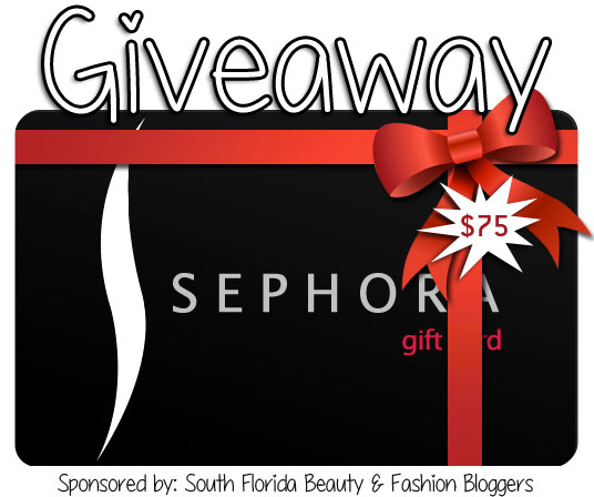 sephora gift card giveaway
