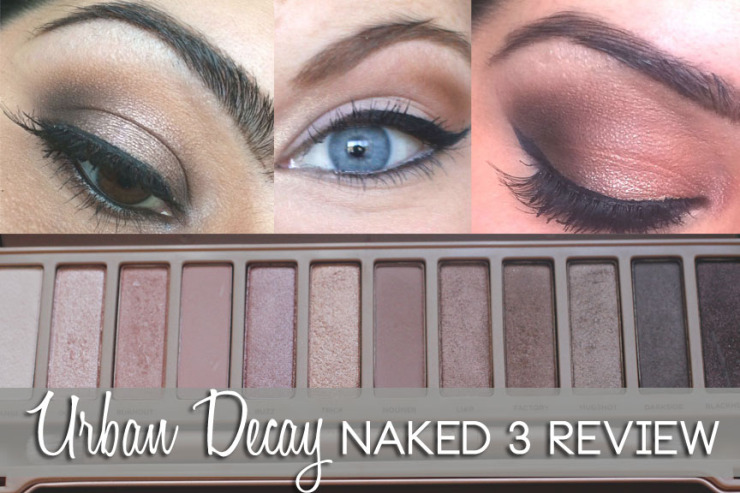 Urban Decay Naked 3 Palette Review & Swatches