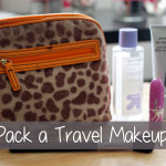 How to Pack a Travel Makeup Bag