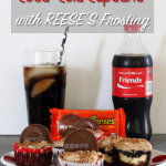 Cheesecake Filled Coca-Cola Cupcake with REESE’S Cups Frosting