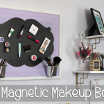 DIY Magnetic Makeup Board
