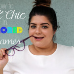 How to Look Chic in Colored Frames