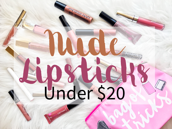 nude lipstick under 20